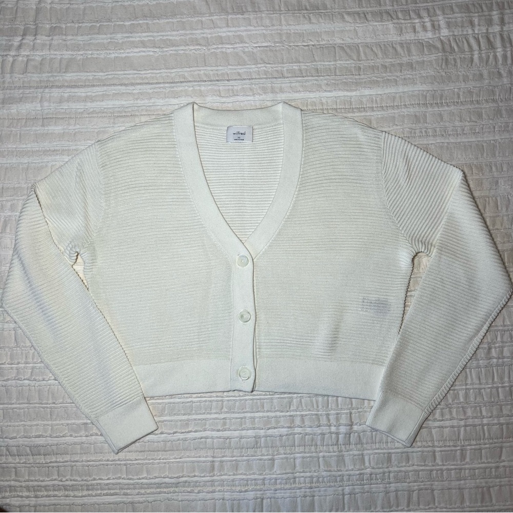 Aritzia Wilfred V-neck Cardigan